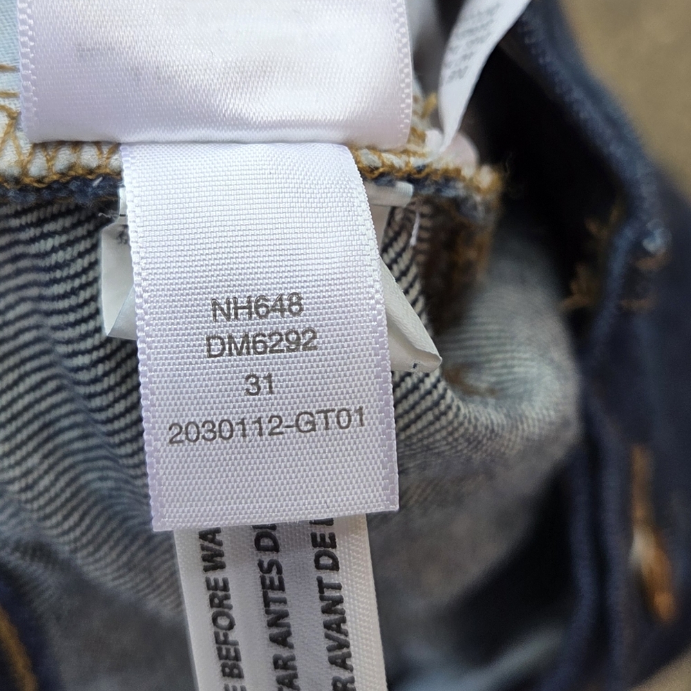 NWT Madewell High Rise Jeans - Deep Indigo - Picture 6 of 7